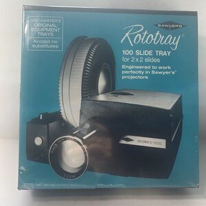 Sawyers Rototray 100 Slide Tray New Unopened Factory Sealed Vintage Photography